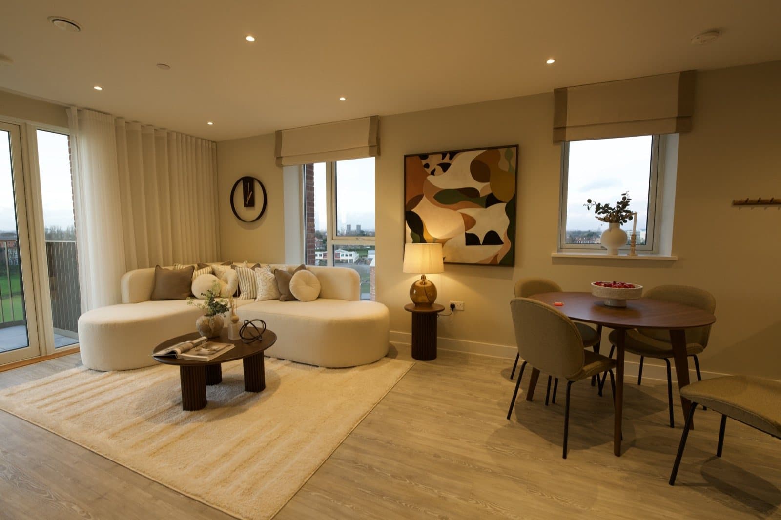 A recently completed London apartment listed through Bloc